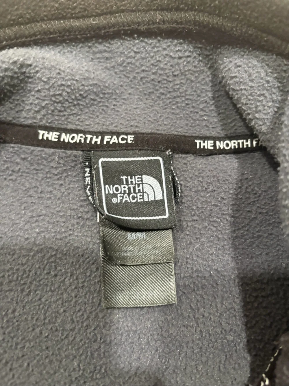 The North Face Men's Charcoal Gray Lightweight Fleece Jacket